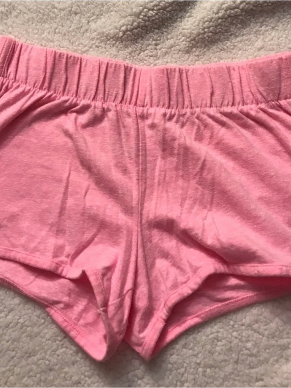 No Boundaries Light Pink Women's Cotton Comfy Shorts